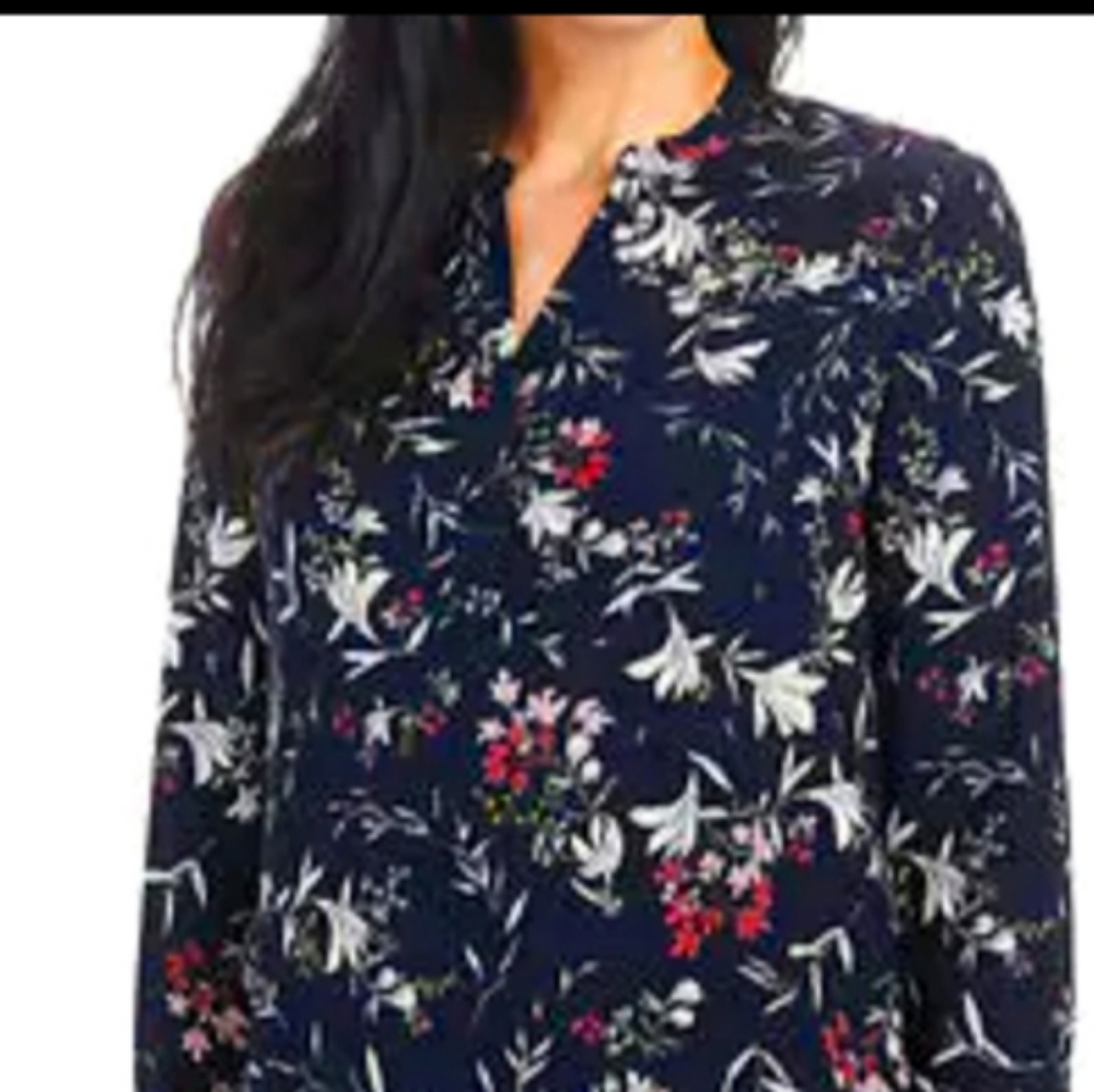 Hilary radley ladies long sleeve blouse